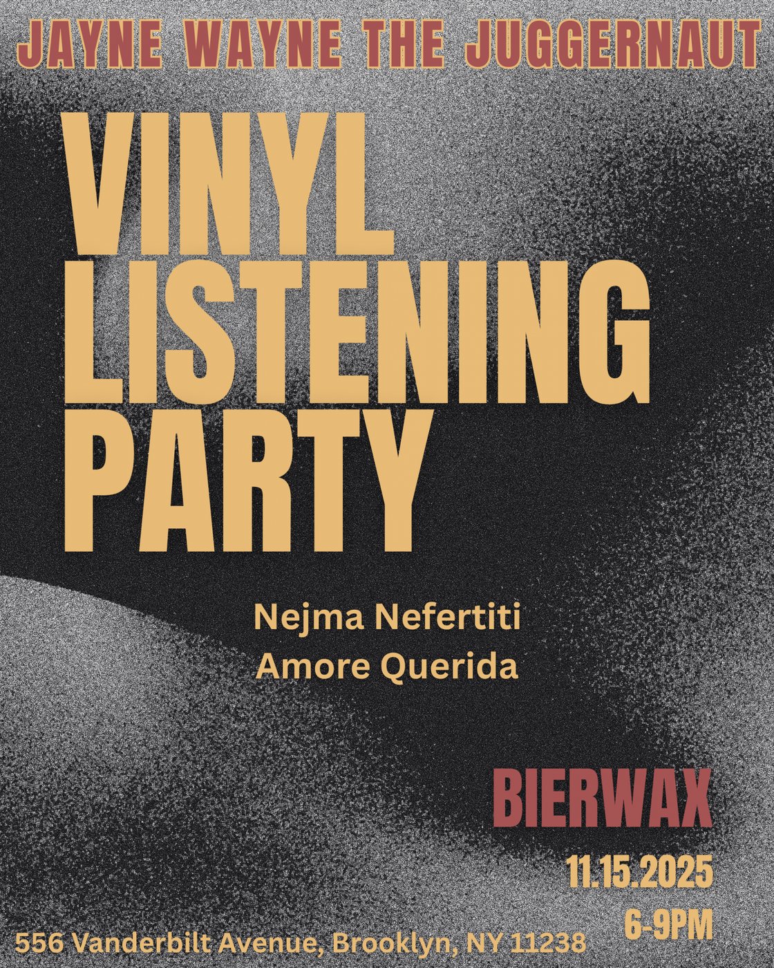Event flyer